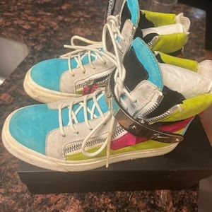 Womens Giuseppe zanotti sneakers, size 37, 100% authentic